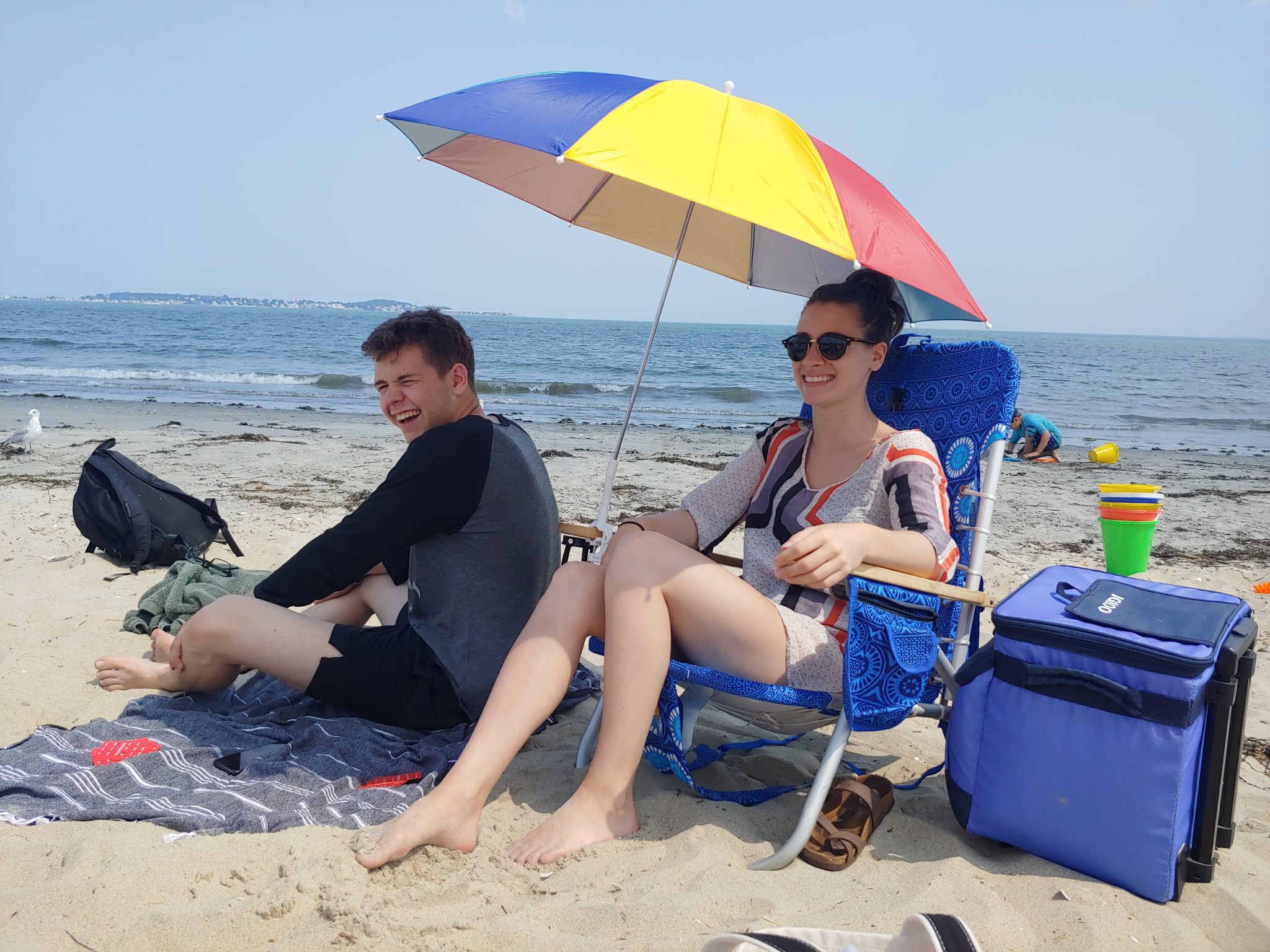 Lab outing to Revere Beach!